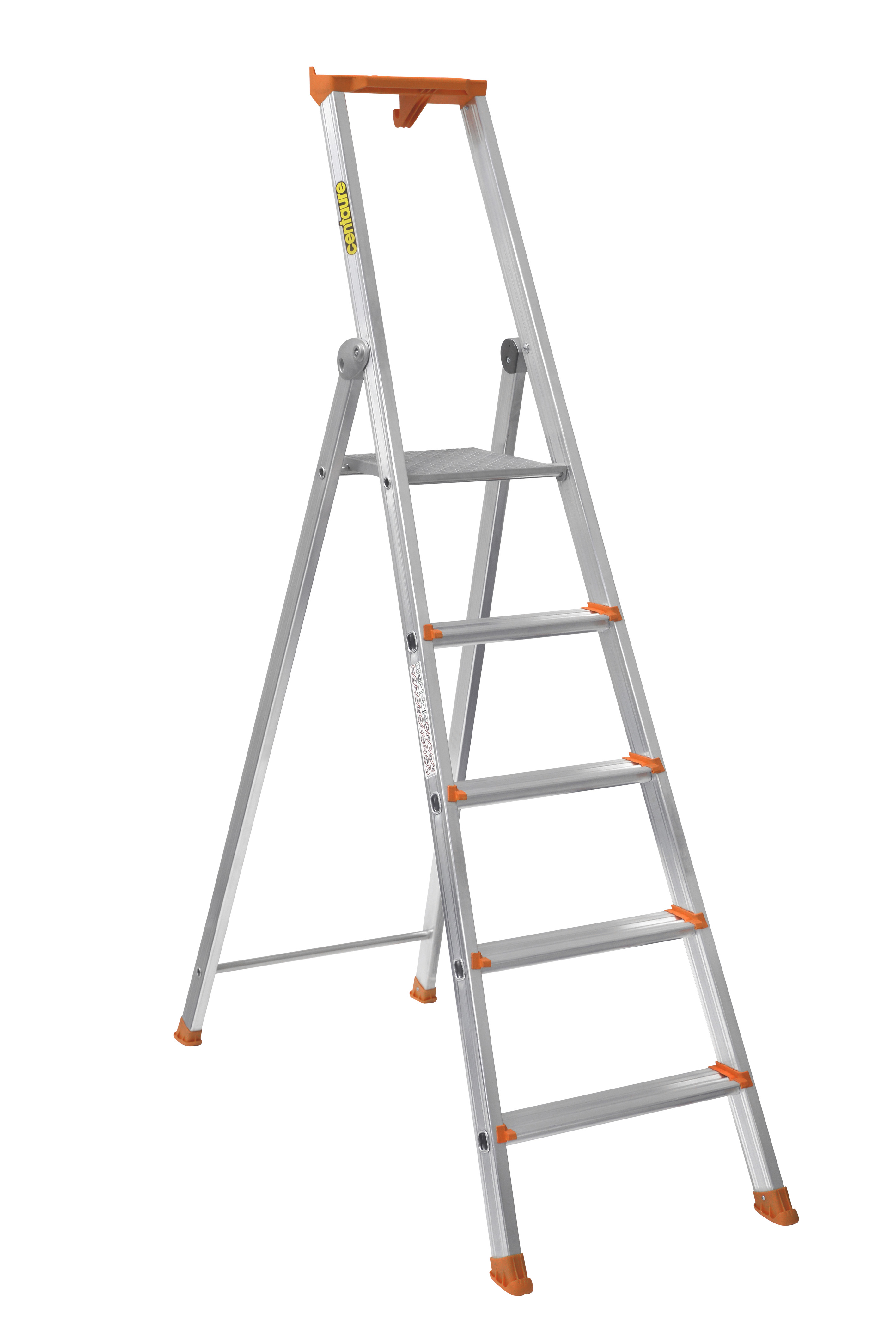 ESCABEAU ALUMINIUM PRO 54 - 5 MARCHES - CENTAURE 309205